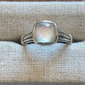 Lagos Sterling Silver and Mother of Pearl Ring